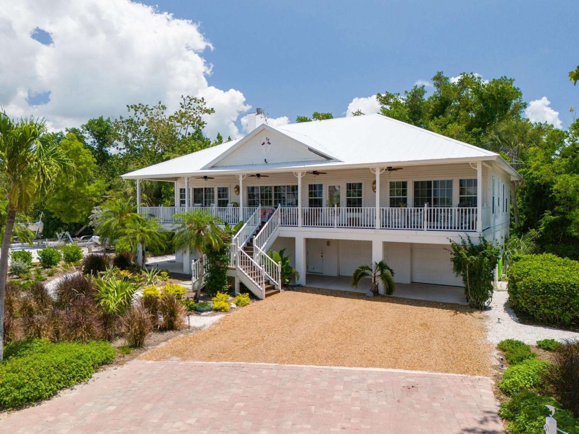 Grandma Dot'S House- Marina Villa With Pool And Bikes Sanibel Esterno foto