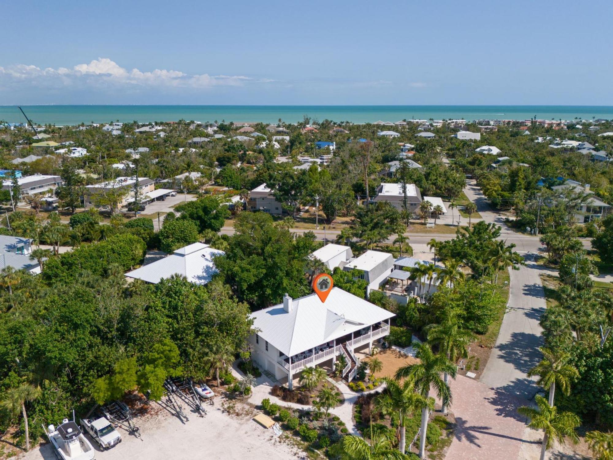 Grandma Dot'S House- Marina Villa With Pool And Bikes Sanibel Esterno foto