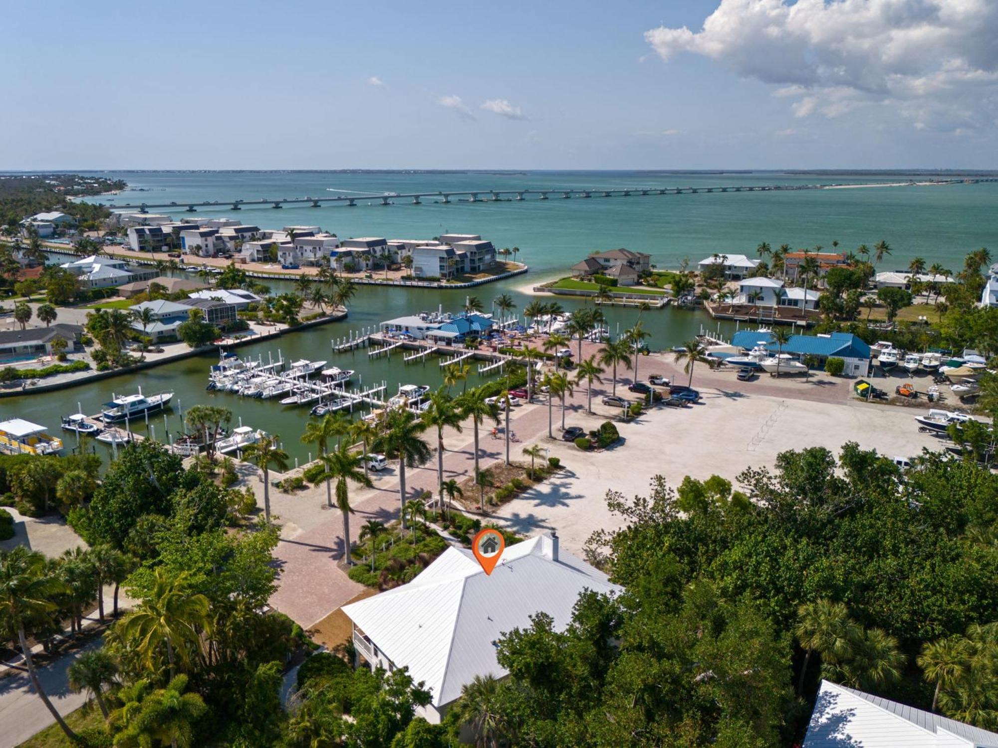 Grandma Dot'S House- Marina Villa With Pool And Bikes Sanibel Esterno foto